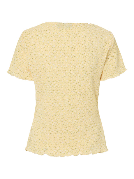 French Vanilla Small white flowers Bluse fra PIECES - 17155404