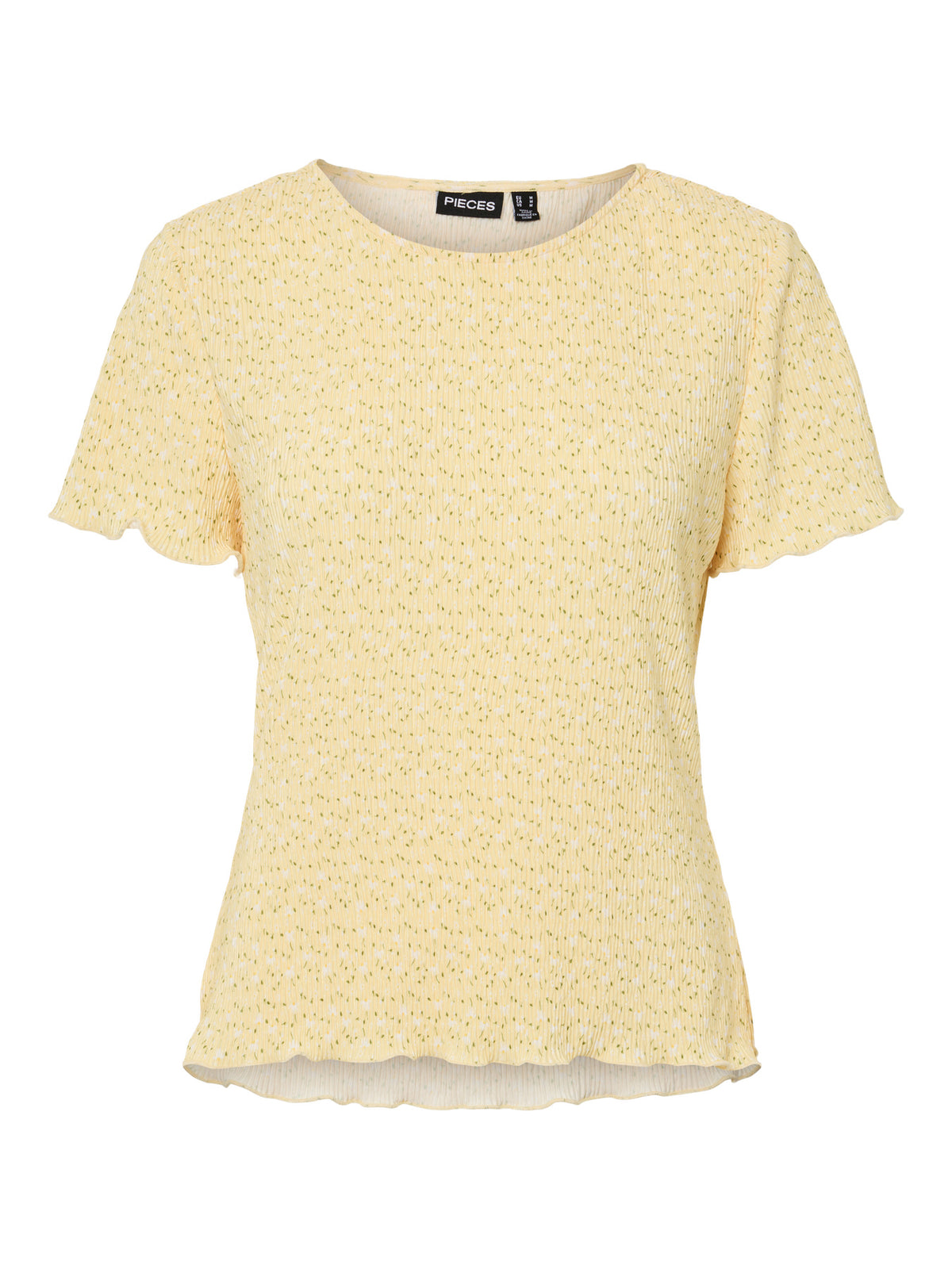 French Vanilla Small white flowers Bluse fra PIECES - 17155404