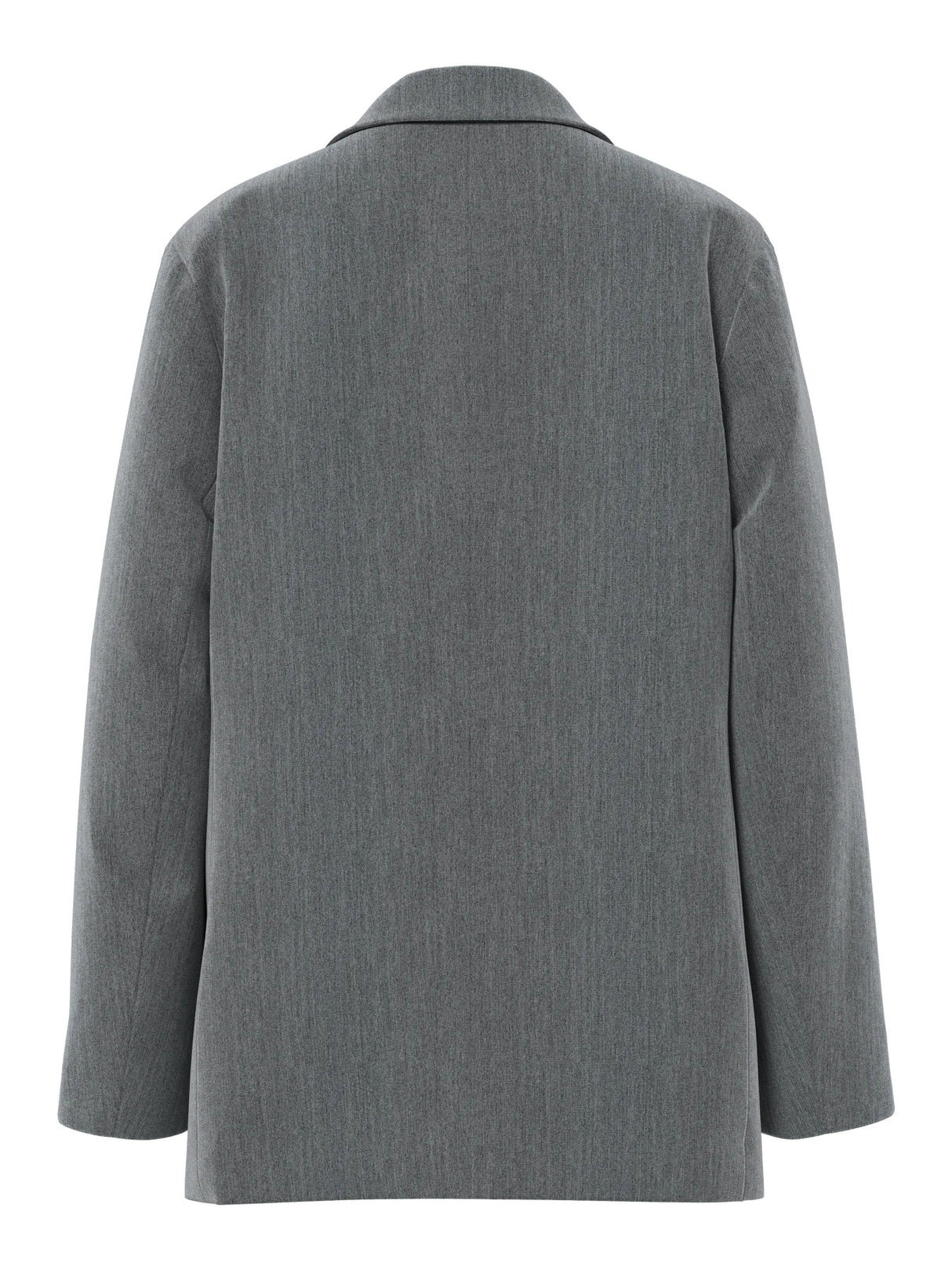 Dark Grey Melange Blazer fra PIECES - 17157464