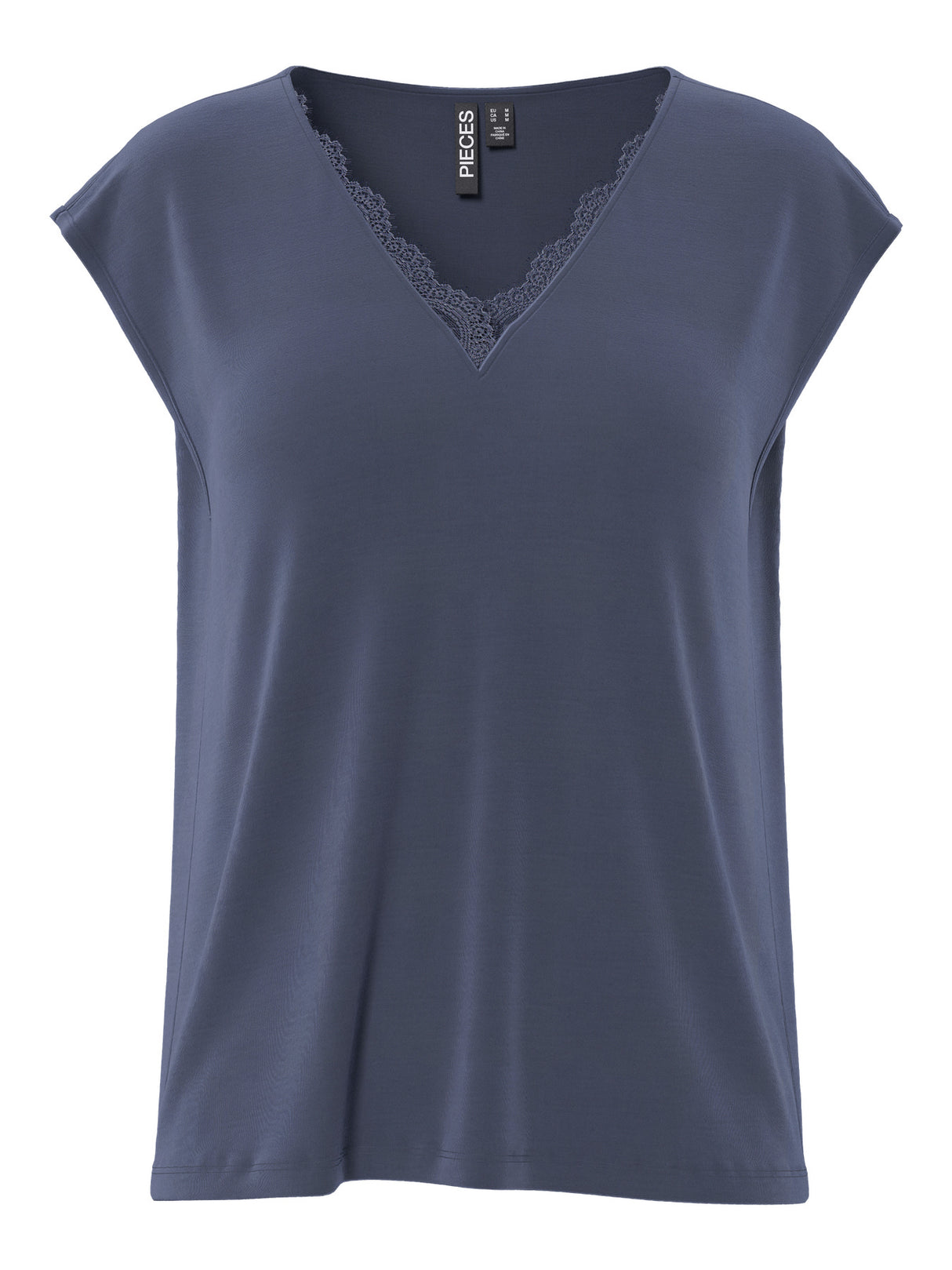 Blå Bluse fra PIECES - 17157707