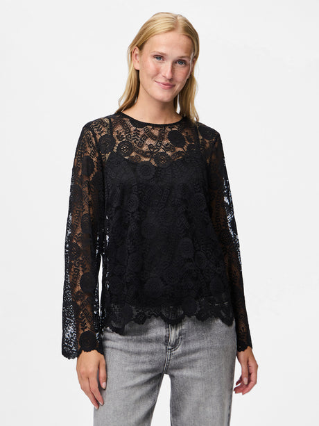 PIECES Black Top - 17158211