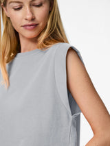 PIECES light gray melange t-shirt