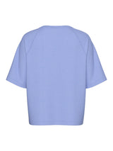 Blå Striktrøje fra PIECES - 17158716