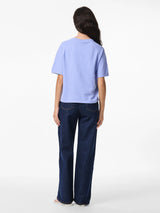 Blå Striktrøje fra PIECES - 17158716