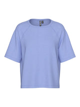 Blå Striktrøje fra PIECES - 17158716