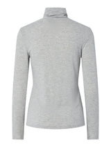 Light Grey Melange Top fra PIECES - 17158988