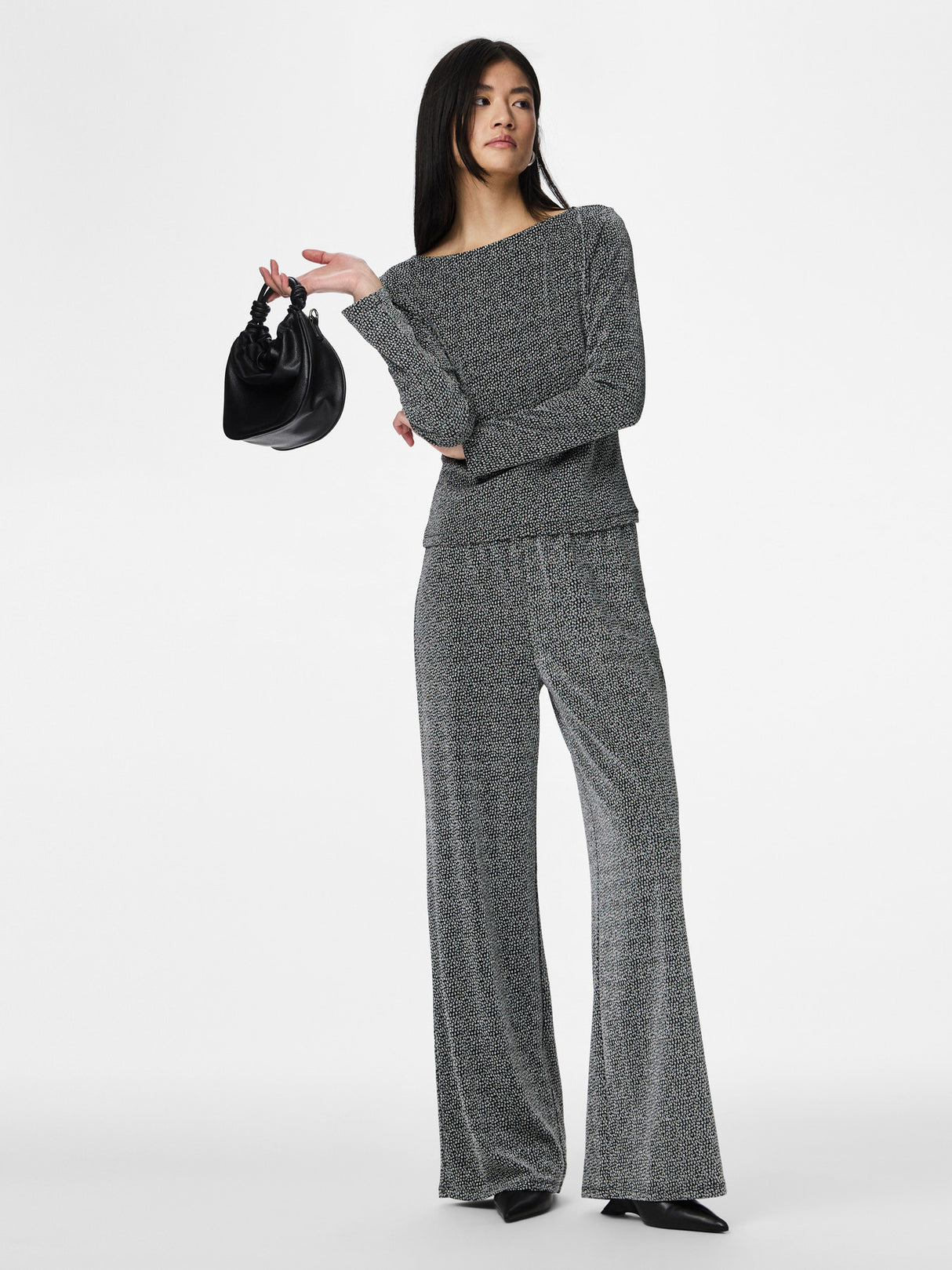 Sort Bukser - PIECES - 17160934