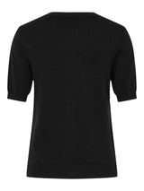 Black Striktrøje fra PIECES - 17162045