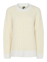 French Vanilla Cloud dancer Striktrøje fra PIECES - 17162162