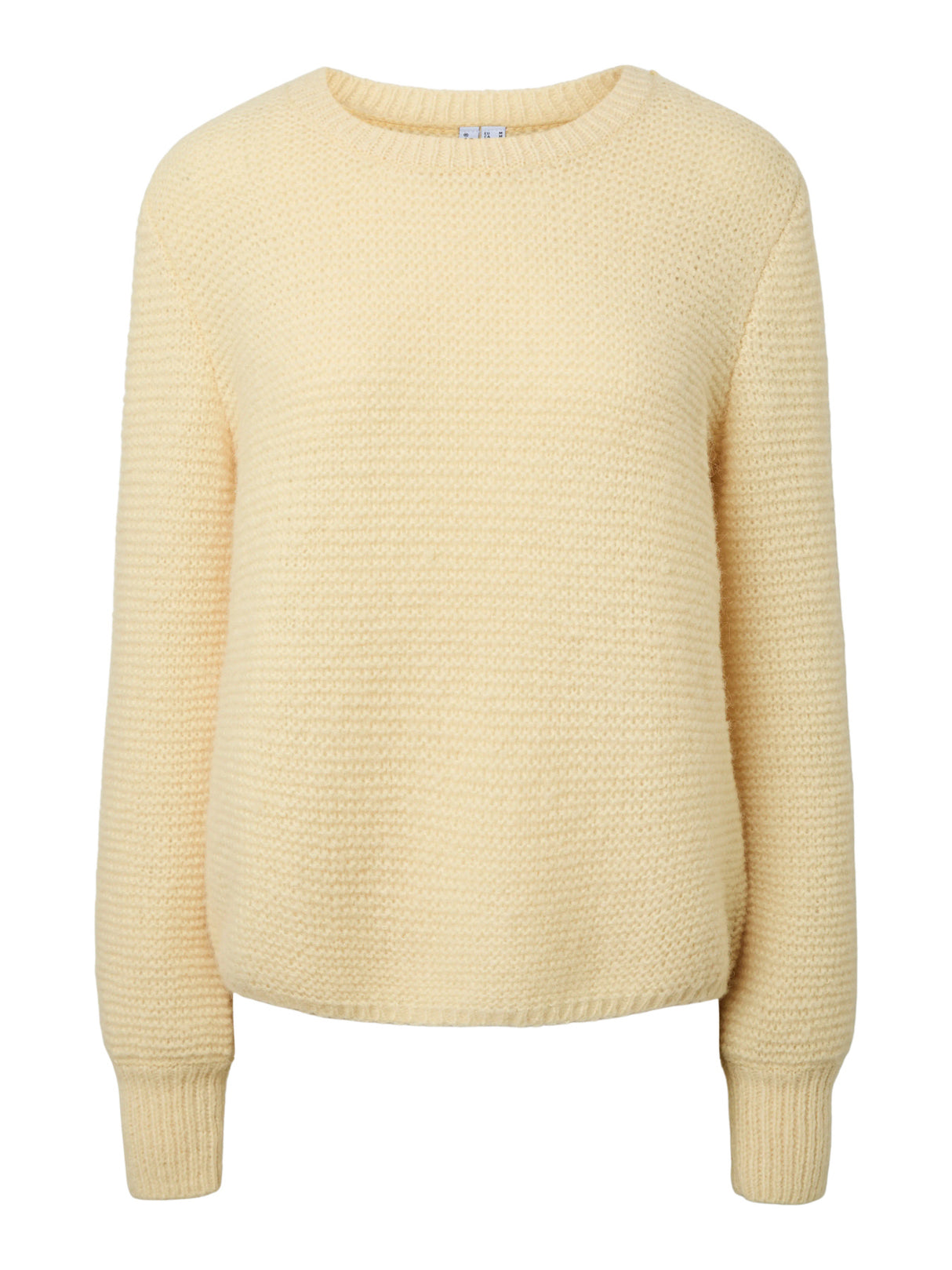 French Vanilla Striktrøje fra PIECES - 17162223