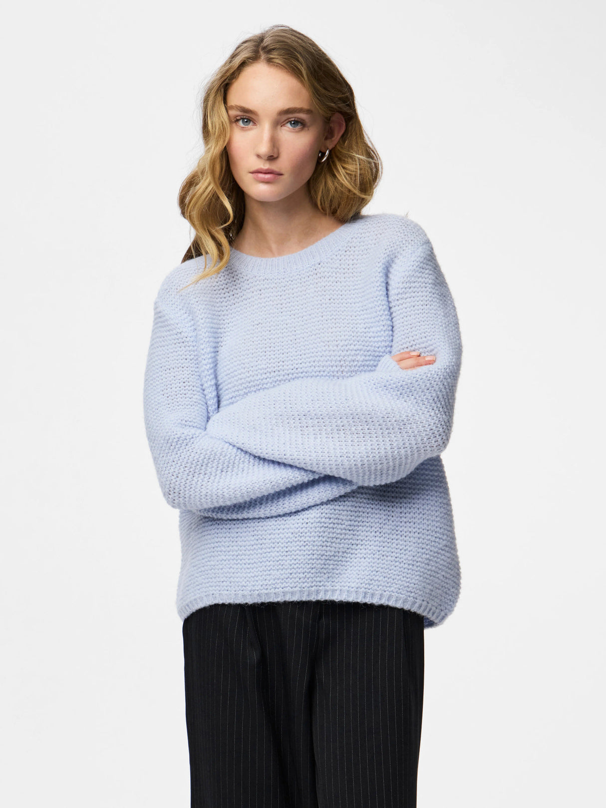 Xenon Blue Striktrøje fra PIECES - 17162223