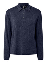 Maritime Blue Top fra PIECES - 17162230
