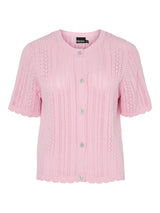 Roseate Spoonbill Cardigan fra PIECES - 17162280