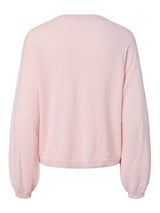 Roseate Spoonbill MELANGE Striktrøje fra PIECES - 17162283
