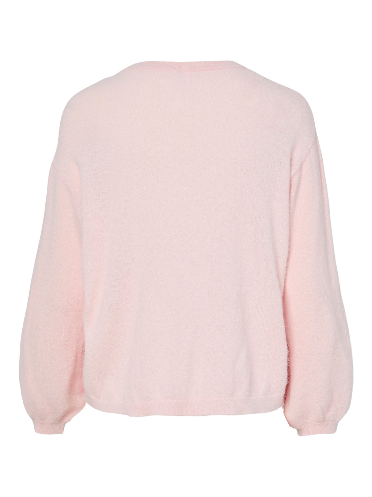 Roseate Spoonbill MELANGE Striktrøje fra PIECES - 17162284