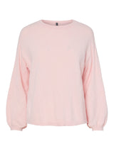 Roseate Spoonbill MELANGE Striktrøje fra PIECES - 17162284