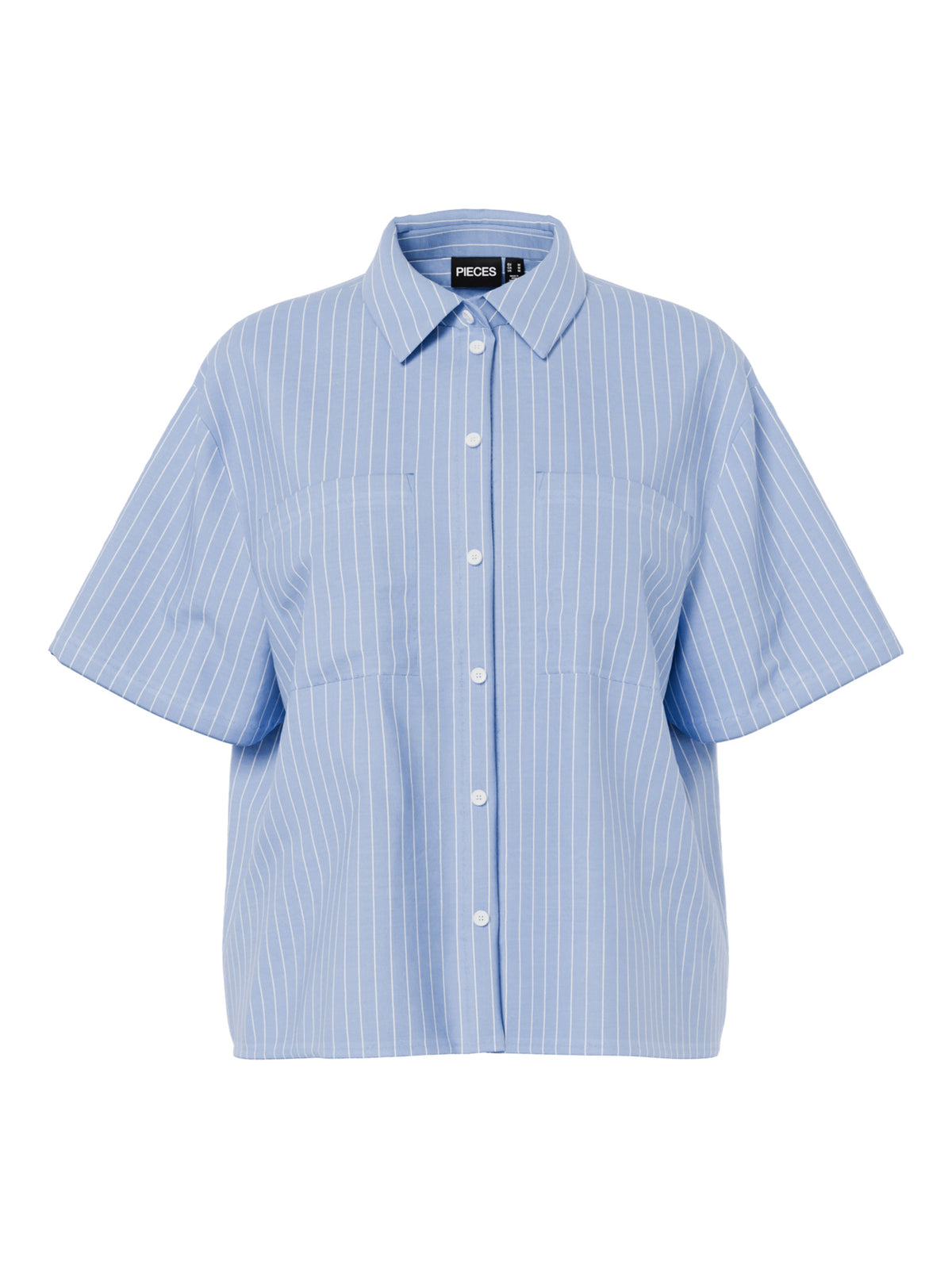 Grapemist thin bright white Bluse fra PIECES - 17162286