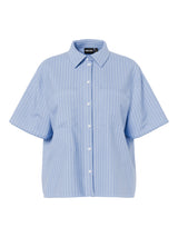 Grapemist thin bright white Bluse fra PIECES - 17162286