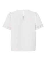 Cloud Dancer Top fra PIECES - 17162293