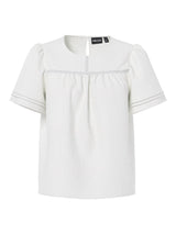 Cloud Dancer Top fra PIECES - 17162293