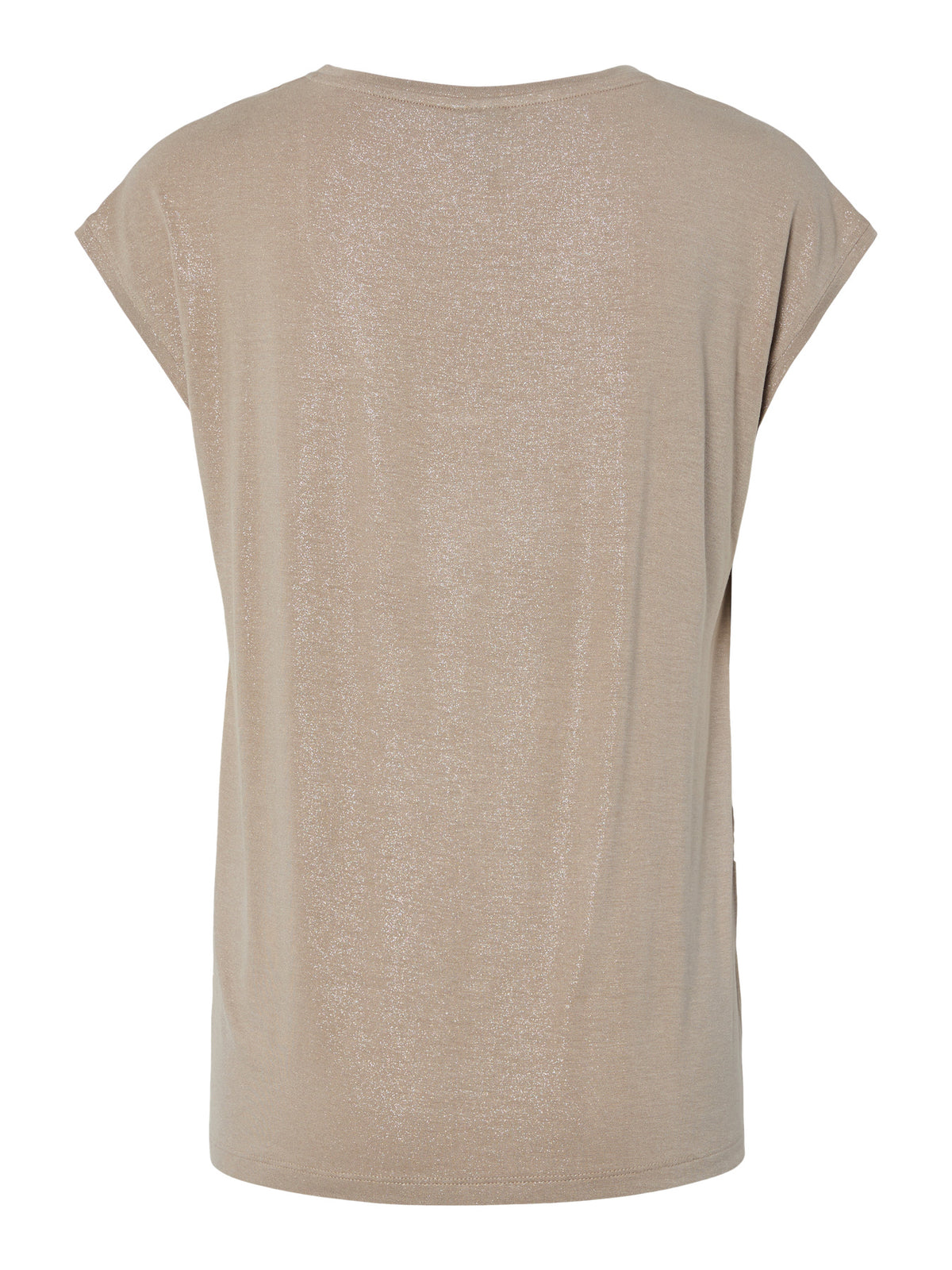 Greige GLITTER SILVER Bluse fra PIECES - 17162299