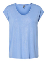 Hydrangea GLITTER SILVER Bluse fra PIECES - 17162299