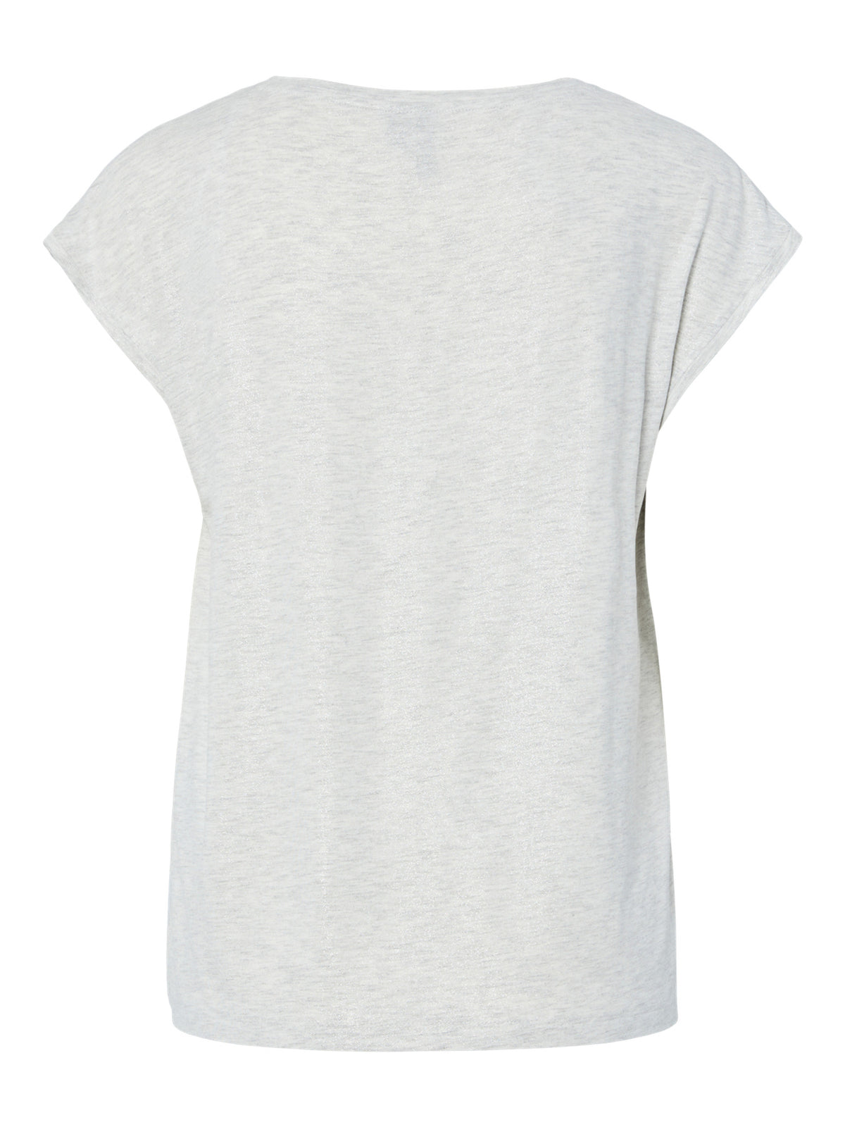 Light Grey Melange GLITTER SILVER Bluse fra PIECES - 17162299