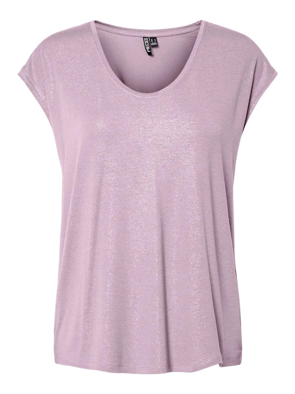 Winsome Orchid GLITTER SILVER Bluse fra PIECES - 17162299