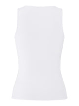 Bright White Top fra PIECES - 17162318