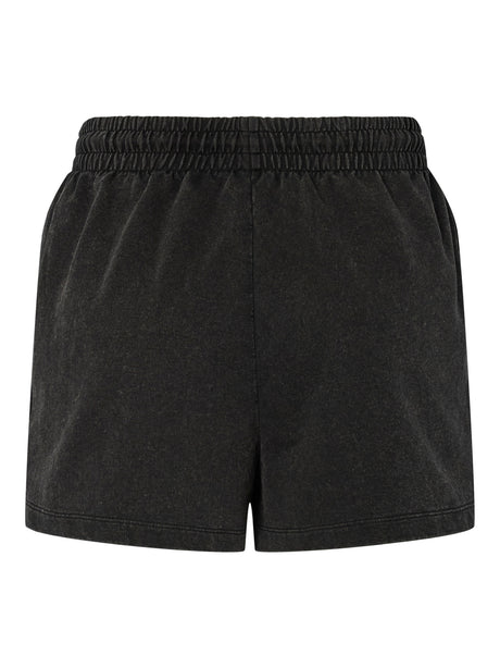Black WASHED Shorts fra PIECES - 17162328