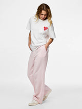 Roseate Spoonbill BRIGHT WHITE Bukser fra PIECES - 17162340