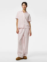 Roseate Spoonbill BRIGHT WHITE Bluse fra PIECES - 17162341