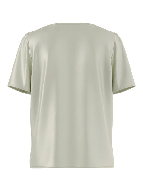 Silver Lining Top fra PIECES - 17162346