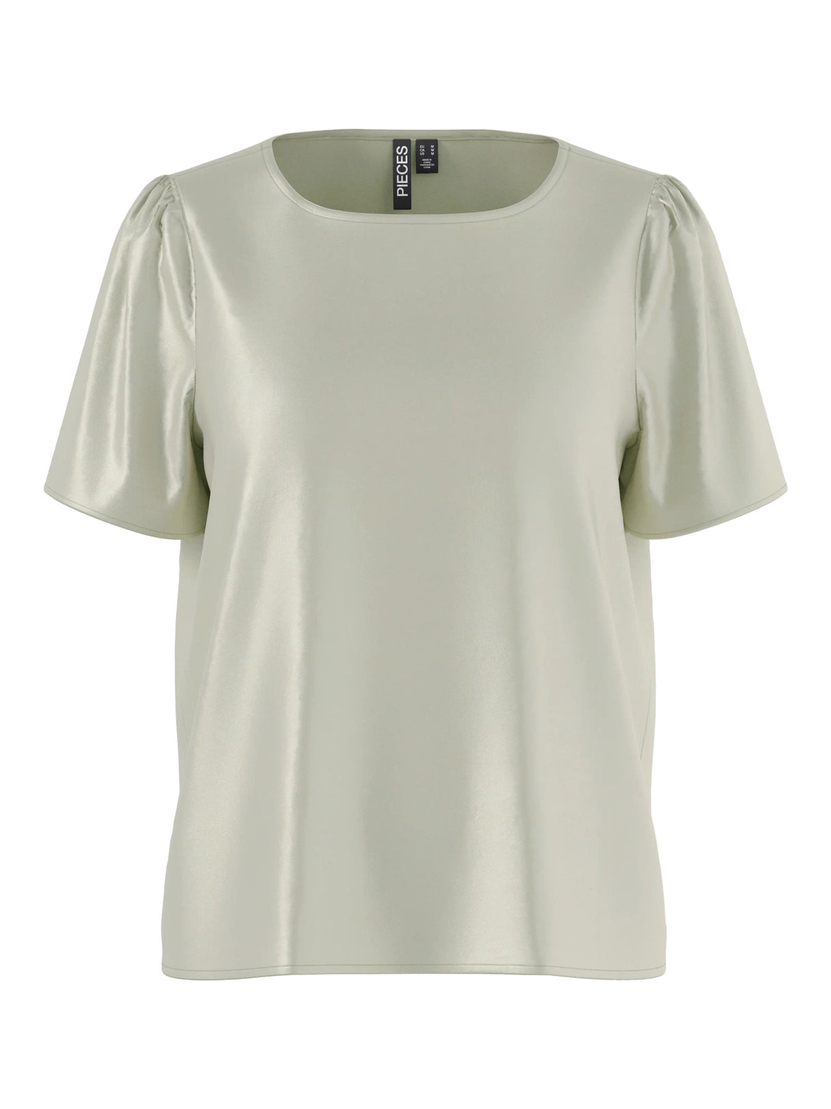 Silver Lining Top fra PIECES - 17162346
