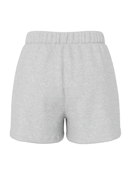 Light Grey Melange STRING PEPPER GREEN Shorts fra PIECES - 17162457