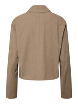 Greige Blazer fra PIECES - 17162581