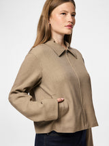 Greige Blazer fra PIECES - 17162581