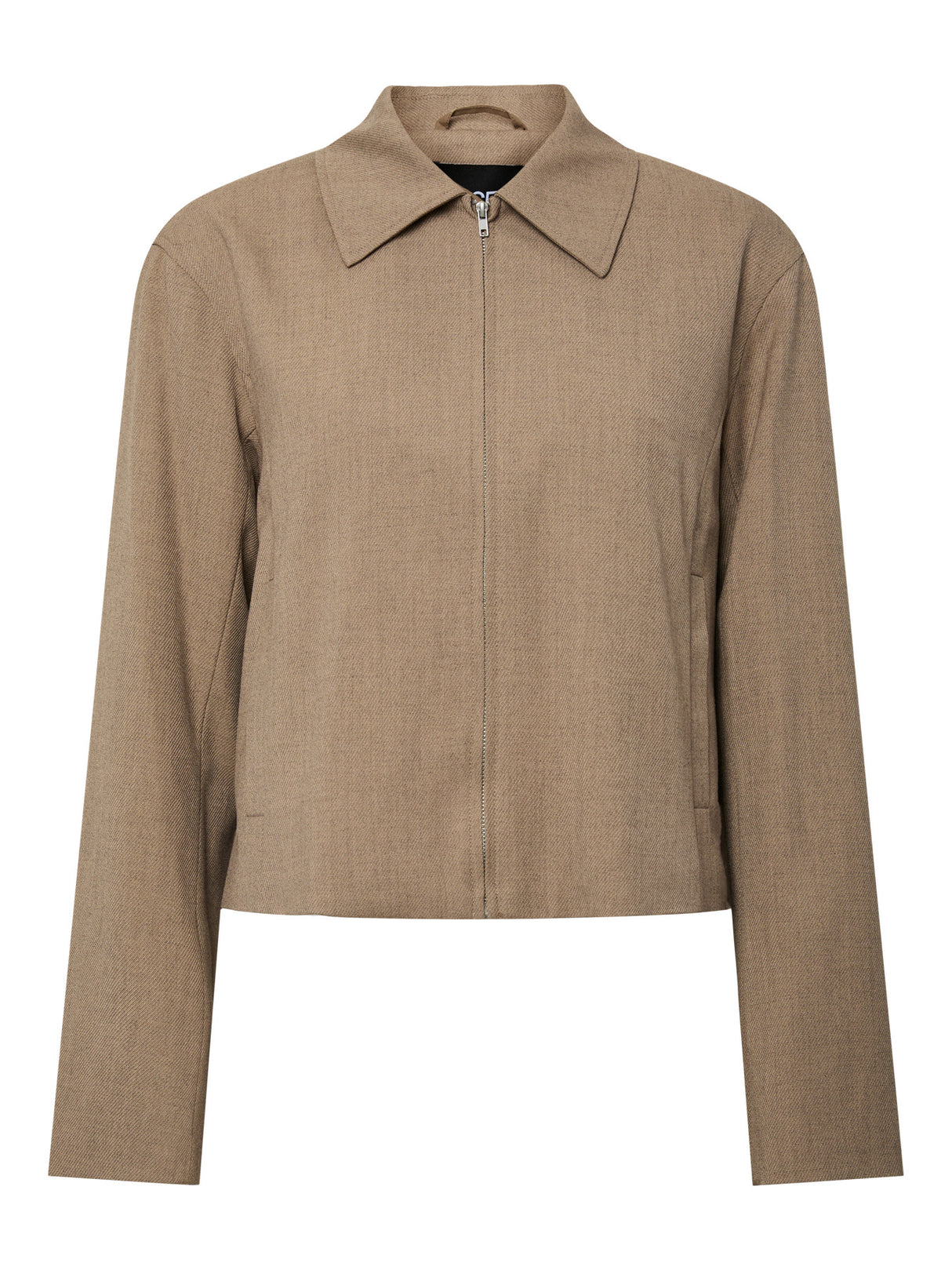 Greige Blazer fra PIECES - 17162581