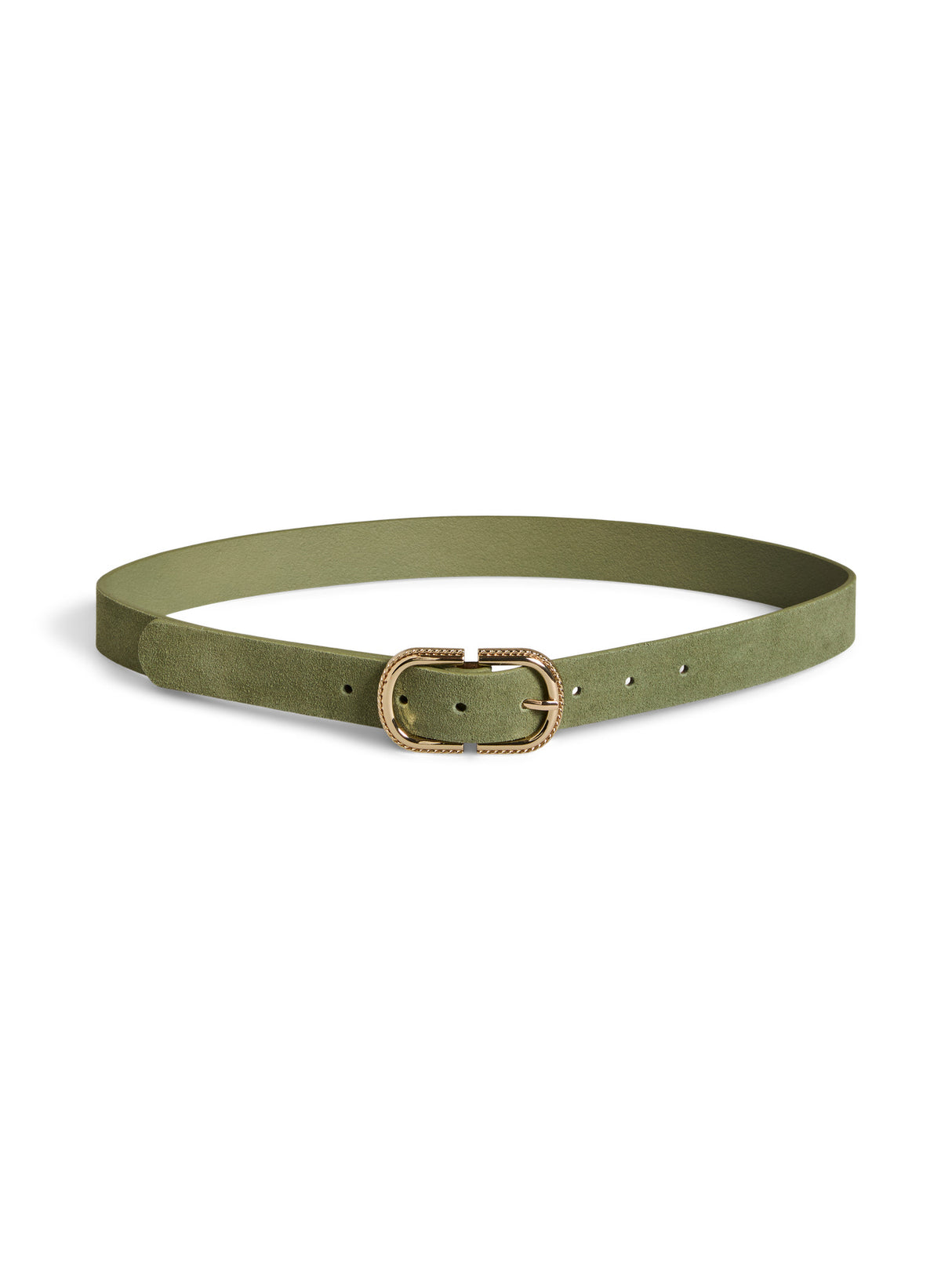 Olive Branch Gold trim Bælte fra PIECES - 17162967