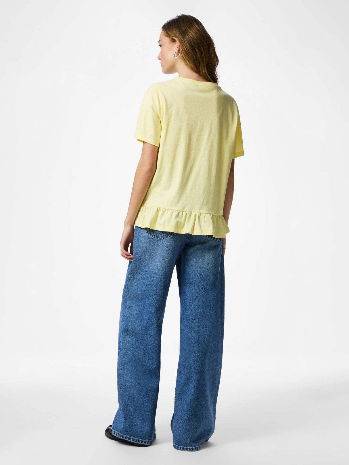 French Vanilla Bluse fra PIECES - 17163063