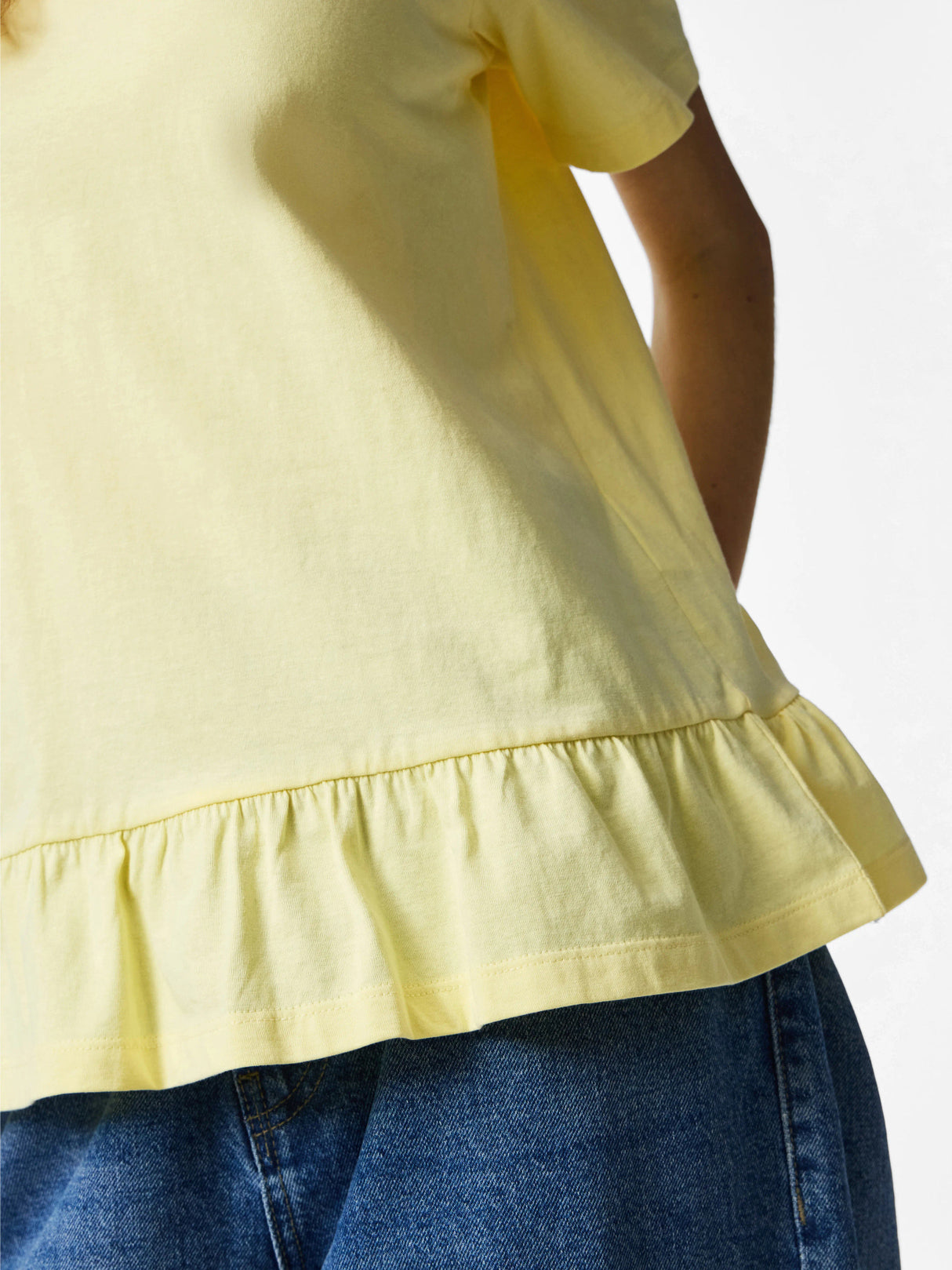 French Vanilla Bluse fra PIECES - 17163063