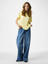 French Vanilla Bluse fra PIECES - 17163063