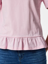 Roseate Spoonbill Bluse fra PIECES - 17163063