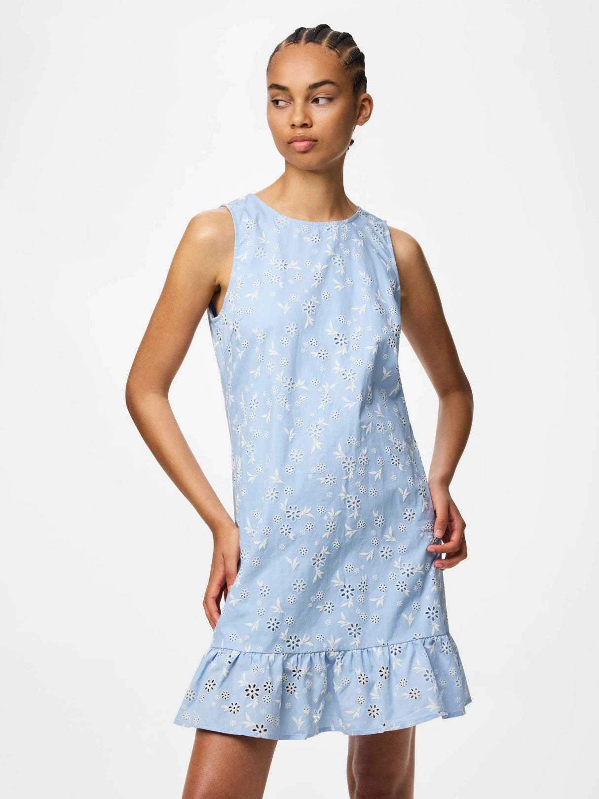 Cashmere Blue Kjole fra PIECES - 17163390