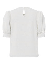 Cloud Dancer Top fra PIECES - 17163508