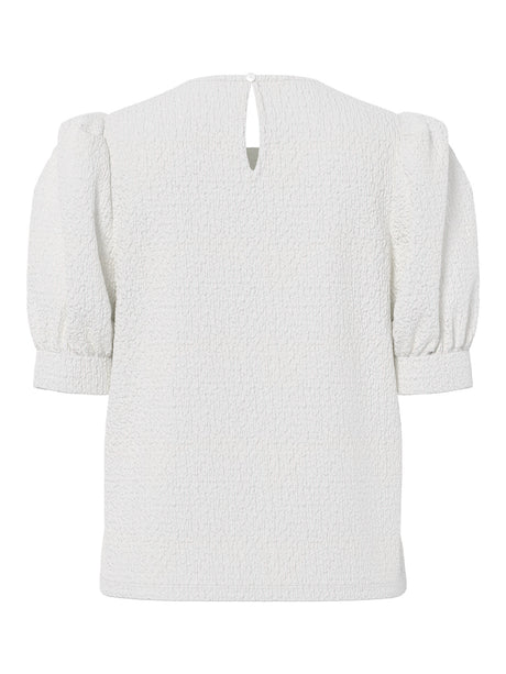 Cloud Dancer Top fra PIECES - 17163508