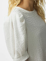 Cloud Dancer Top fra PIECES - 17163508
