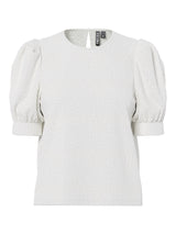 Cloud Dancer Top fra PIECES - 17163508