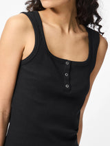 Sort Top fra PIECES - 17163782