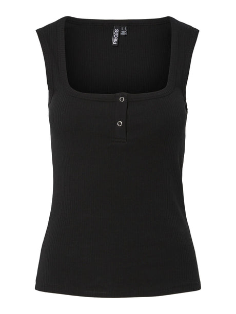 Sort Top fra PIECES - 17163782